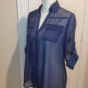 New York & Company Button Up Top